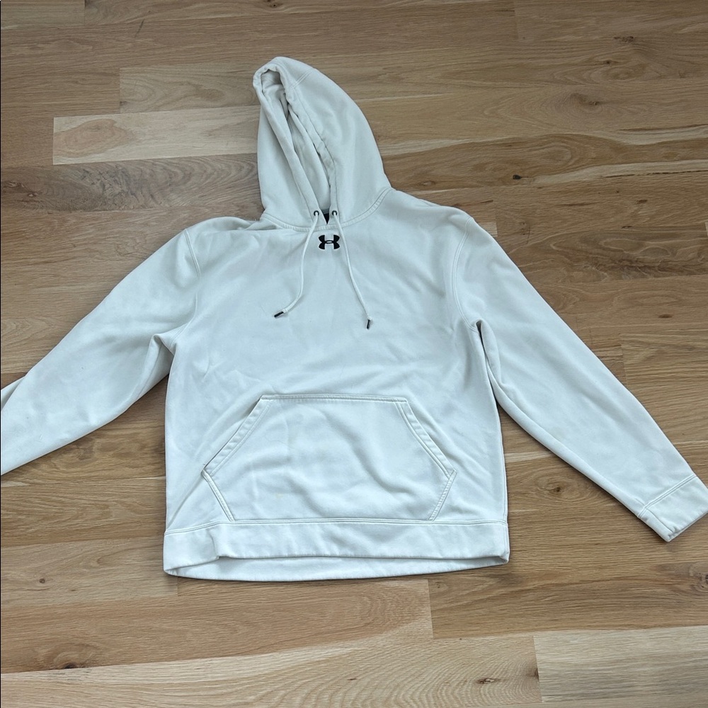 Under Armour Men's Cream Hoodie Sweater